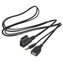 Carica l'immagine nel visualizzatore di Gallery, Qiilu Cavo Musica AMI MMI MDI Interfaccia Caricatore USB 3.5 mm, default