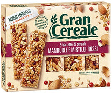 Carica l'immagine nel visualizzatore di Gallery, Gran Cereale - Snack Barrette 4 Cereali Mandorle e Mirtilli Rossi -... - Ilgrandebazar