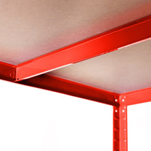 Carica l'immagine nel visualizzatore di Gallery, 120cm Wide, 60cm deep, 90cm High, Red Garage Shed Racking Storage Workbench,... - Ilgrandebazar
