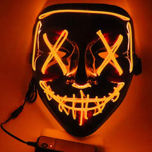 Carica l'immagine nel visualizzatore di Gallery, AuLinx Maschera LED Leggero Divertente Maschere Accessori per Costumi di... - Ilgrandebazar