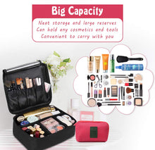 Carica l'immagine nel visualizzatore di Gallery, DIMJ Porta Trucchi da Viaggio, Borsa Trucco Professionale Beauty Case Nero - Ilgrandebazar