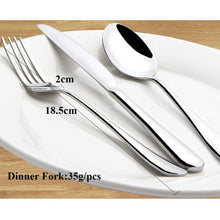 Carica l'immagine nel visualizzatore di Gallery, QUCHER 7.2" Forchette da Tavolo in Inox, Forchette, Cena 12 Pezzi - Ilgrandebazar