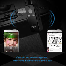 Carica l'immagine nel visualizzatore di Gallery, Aigital Ricevitore Bluetooth Adattatore Audio Portatile Wireless Auto Grigio - Ilgrandebazar