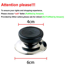 Carica l'immagine nel visualizzatore di Gallery, Set di 4 manopole 4 cm / 1.57 inch; 6 / 2.36 3 / 1.18 in, Nero - Ilgrandebazar