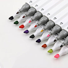 Carica l'immagine nel visualizzatore di Gallery, OLEEP 80 Colori Art Sketch Pennarelli a Doppia Punta Broad Fine multicolore - Ilgrandebazar