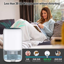 Carica l'immagine nel visualizzatore di Gallery, Deumidificatore, mini deumidificatore elettrico 1000 ML con spegnimento... - Ilgrandebazar