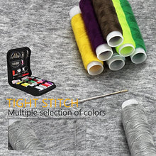 Carica l'immagine nel visualizzatore di Gallery, JUNING Kit da cucito 73PCS Accessori cucito, 12 rocchetti di filo - Kit...