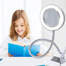 Carica l'immagine nel visualizzatore di Gallery, Lampada Estetista con Lente d'Ingrandimento 8 Diottrie,Lampada LED USB... - Ilgrandebazar