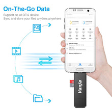 Carica l'immagine nel visualizzatore di Gallery, Vanja Lettore di Schede Memoria SD/Micro SD, Adattatore Black-Card Reader - Ilgrandebazar