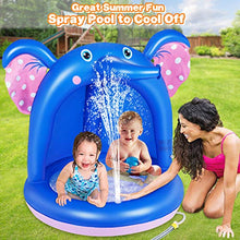 Carica l'immagine nel visualizzatore di Gallery, lenbest Piscina per Bambini, Elefante Gonfiabile Neonato Piccoli con...