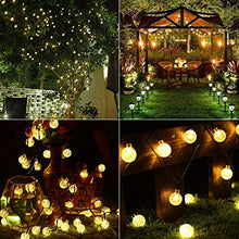 Carica l'immagine nel visualizzatore di Gallery, VIFLYKOO Catena Luminosa Solare,Luce Stringa Solare 7M 50 LED Solar 50 Led