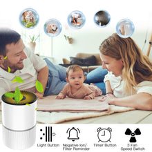 Carica l'immagine nel visualizzatore di Gallery, Purificatore d'Aria HEPA con Aromaterapia, Decibel Basso,Ottimo per...