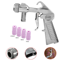 Carica l'immagine nel visualizzatore di Gallery, Pistola per Sabbiatura Professionale Sandblaster Air Sifone Feed Blast Gun...