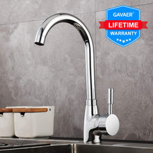 Carica l'immagine nel visualizzatore di Gallery, GAVAER Rubinetto per Cucina, Girevole a 360°Miscelatore Cucina Cromato E-6057