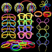 Carica l'immagine nel visualizzatore di Gallery, Yodeace Braccialetti Luminosi Fluorescenti Starlight 100 Pezzi Barre... - Ilgrandebazar