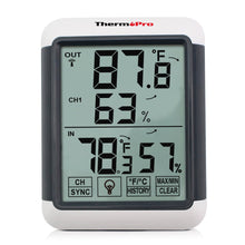 Carica l'immagine nel visualizzatore di Gallery, ThermoPro TP65 Termometro Igrometro TP65-temperatura e umidità esterna - Ilgrandebazar