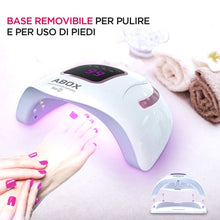 Carica l'immagine nel visualizzatore di Gallery, ABOX Lampada LED Unghie 72W 36pcs Luce UV per Gel Modello 1 - Ilgrandebazar