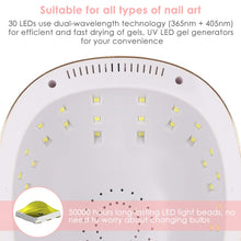 Carica l'immagine nel visualizzatore di Gallery, NAVANINO Lampada Unghie UV LED, Sensore Automatico Intelligente e Display... - Ilgrandebazar
