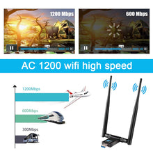 Carica l'immagine nel visualizzatore di Gallery, Adattatore Antenna WiFi USB, yotame Wireless Chiavetta con Dual Band... - Ilgrandebazar