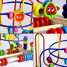Carica l'immagine nel visualizzatore di Gallery, Fajiabao Giocattoli Rotolamento Bead Maze Roller Coaster Giochi di Legno... - Ilgrandebazar