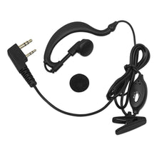 Carica l'immagine nel visualizzatore di Gallery, Proster 2pz Auricolari Cuffie con Microfono per Walkie Earphones, Black - Ilgrandebazar