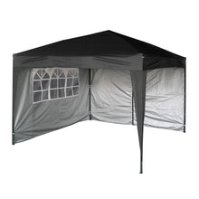 Carica l'immagine nel visualizzatore di Gallery, Mcc® Gazebo Impermeabile Premier 3x3M Pieghevole, Tendone a nero - Ilgrandebazar