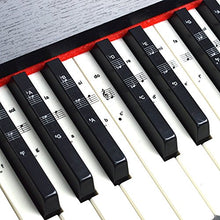 Carica l'immagine nel visualizzatore di Gallery, Tastiera o pianoforte adesivi per 49/61/76/88 chiave tastiera, piano e... - Ilgrandebazar
