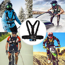 Carica l'immagine nel visualizzatore di Gallery, MiPremium pettorale compatibile con GoPro Hero 8 7 6 5 4 3 3+ 2 Fusion...