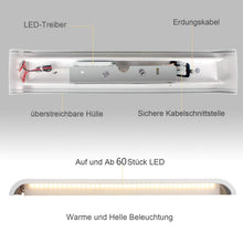 Carica l'immagine nel visualizzatore di Gallery, 2 Pezzi LED Lampada da Parete 16W Bianco 2x 16w Caldo - Alluminio - Ilgrandebazar
