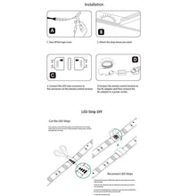 Carica l'immagine nel visualizzatore di Gallery, URAQT Striscia LED 5M，Impermeabile Bianco Freddo &amp; Caldo 5m - Ilgrandebazar