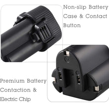 Carica l'immagine nel visualizzatore di Gallery, 2 X Dosctt 3000mAh Batteria Sostituzione per Makita BL1013 10,8V 3,0Ah - Ilgrandebazar