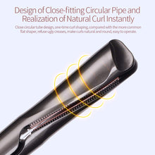 Carica l'immagine nel visualizzatore di Gallery, Piastra Capelli Curl &amp; Straight, 2 in 1 Ferro Arricciacapelli, Tormalina gold - Ilgrandebazar