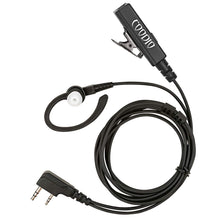 Carica l'immagine nel visualizzatore di Gallery, COODIO 2-Pin Kenwood C-Shell Cuffia [Microfono/PTT/VOX Combinazione]... - Ilgrandebazar