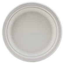 Carica l'immagine nel visualizzatore di Gallery, Piatti Monouso in Bagassa - 18 cm - Usa e Getta 17,78 cm, Bianco - Ilgrandebazar