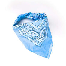 Carica l'immagine nel visualizzatore di Gallery, 12 Pezzi Bandana per Capelli, 100% Cotone Disegno Paisley - Multiuso... - Ilgrandebazar