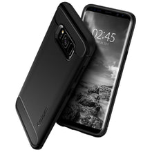 Carica l'immagine nel visualizzatore di Gallery, Spigen Rugged Armor Cover Galaxy S8, Assorbimento Acustico e RA_Nero - Ilgrandebazar