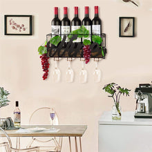 Carica l'immagine nel visualizzatore di Gallery, Tinyuet Scatola per Vino da Parete | Portabottiglie e Vetro | Wine - Ilgrandebazar