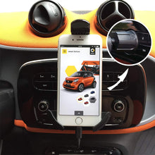 Carica l'immagine nel visualizzatore di Gallery, Supporto Per Telefono SMART 453, Smart 453 Forfour Fortwo Phone Nel Nero - Ilgrandebazar