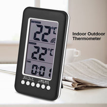 Carica l'immagine nel visualizzatore di Gallery, Termometro Digitale LCD Orologio Senza Fili Trasmettitore Wireless... - Ilgrandebazar