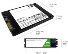 Carica l'immagine nel visualizzatore di Gallery, Western Digital Verde 240 GB Interna SSD 2.5" SATA 240 GB, - Ilgrandebazar