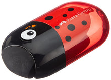 Carica l'immagine nel visualizzatore di Gallery, Faber-Castell 183526 Temperamatite, Rosso 1 Rosso