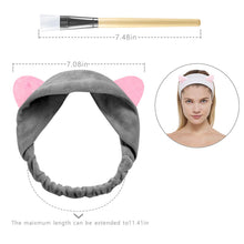 Carica l'immagine nel visualizzatore di Gallery, PAMIYO 4pcs Fascia Capelli per Maschera Facciale + Pennello Maschera... - Ilgrandebazar