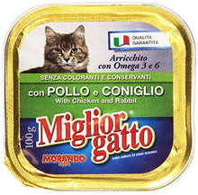 Carica l'immagine nel visualizzatore di Gallery, MigliorGatto Vaschetta Pollo e Coniglio 100 g