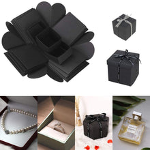 Carica l'immagine nel visualizzatore di Gallery, Leben Geschenkbox, Creativo Sorpresa Regalo Box, Explosions-Box DIY Viereck - Ilgrandebazar