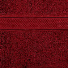 Carica l'immagine nel visualizzatore di Gallery, Pinzon by Amazon - Set di asciugamani 2 Asciugamani (50x100cm), Rosso Ribes