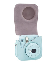Carica l'immagine nel visualizzatore di Gallery, Leebotree Custodia Compatibile con Instax Mini 9, Protettiva in Blu Ghiaccio - Ilgrandebazar