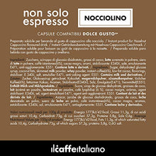 Carica l'immagine nel visualizzatore di Gallery, Il Caffè Italiano - 48 Capsule compatibili Nescafè Dolce Gusto Nocciolino -...