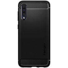 Carica l'immagine nel visualizzatore di Gallery, Spigen Rugged Armor per Samsung Galaxy A50 Cover, TPU Design in Fibra di... - Ilgrandebazar