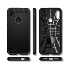 Carica l'immagine nel visualizzatore di Gallery, Spigen Rugged Armor, Cover Xiaomi Redmi Note 7/ 7 PRO, Nero - Ilgrandebazar