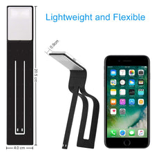 Carica l'immagine nel visualizzatore di Gallery, EasyULT Lampada da Lettura USB Ricaricabile, Luce Notturna, 3 Nera - Ilgrandebazar